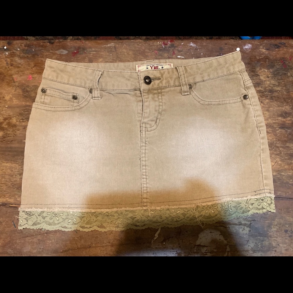 Tan skirt